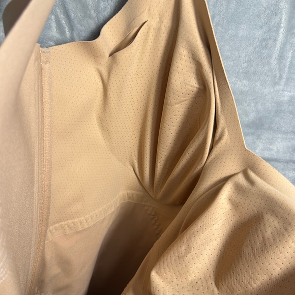 Honeylove Tan Shapewear Bodysuit with Built-in Support - Picture 11 of 13